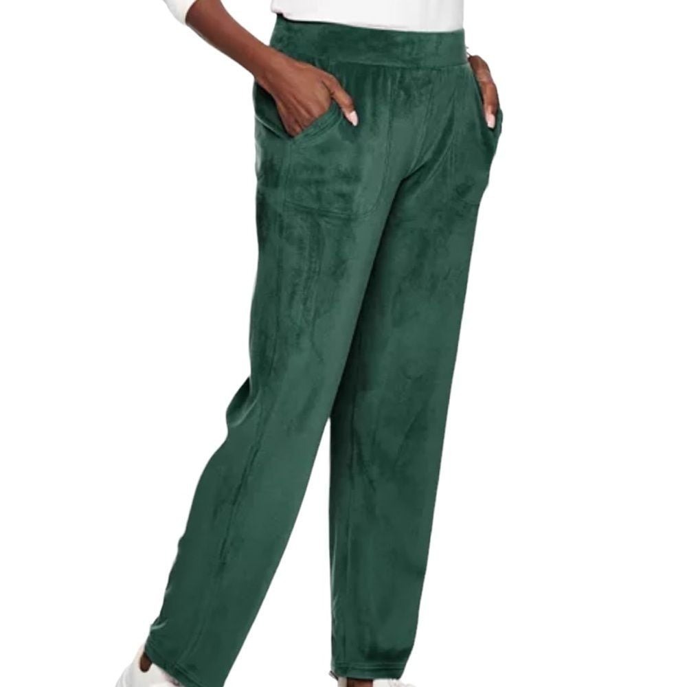 NWT Croft & Barrow the lush velour pants size 2X